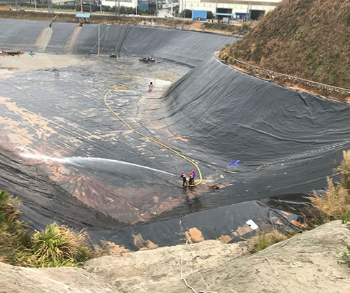 河东废水池清理